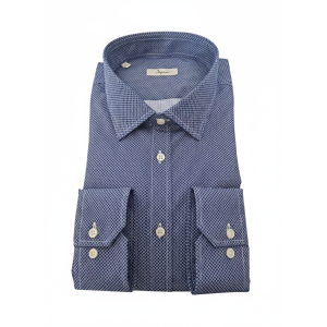 Camicia  classic fit micro fantasia