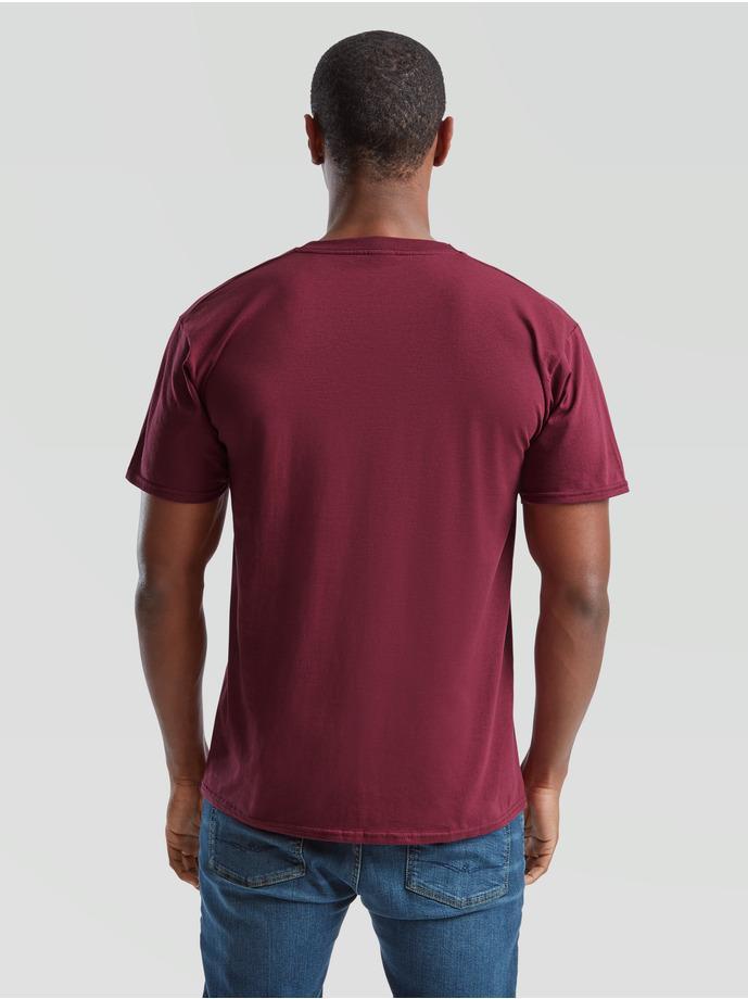 T-shirt Fruit Of The Loom Bordeaux