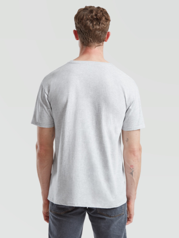 T-shirt Fruit Of The Loom Grigio