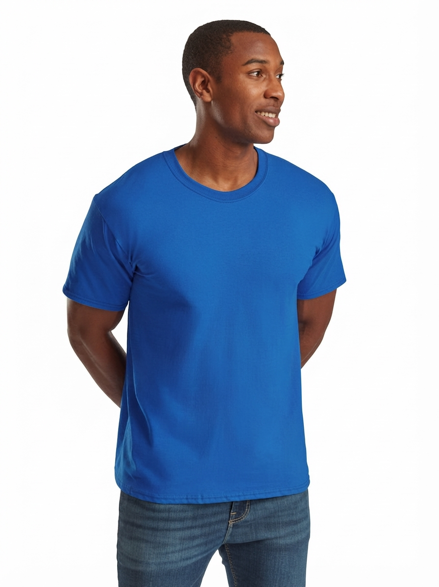 T-shirt Fruit Of The Loom Blu Royal
