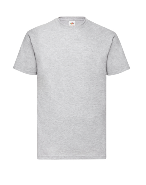 t-shirt-over-grigio-05 T-shirt Fruit Of The Loom Grigio Taglie Over