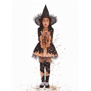 Abito da carnevale bambina streghetta