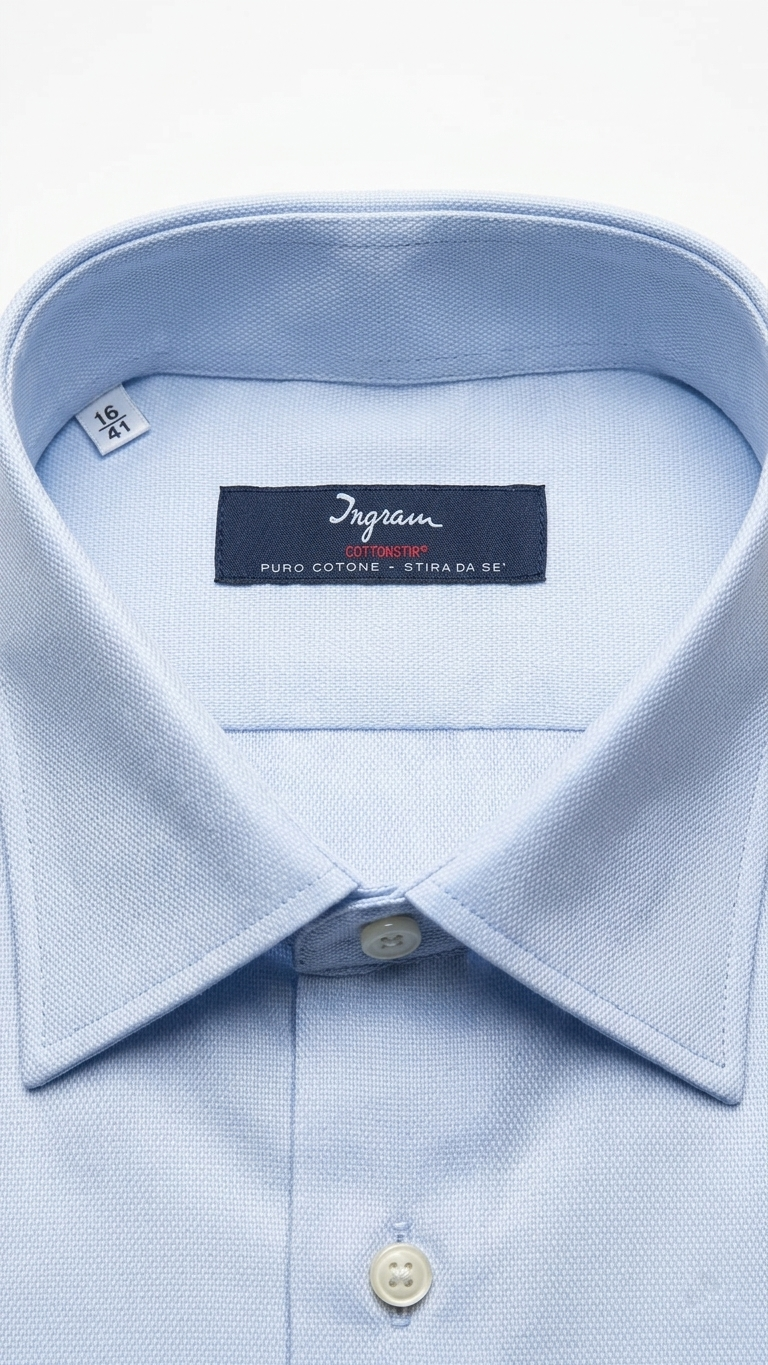 ingram camicia regular fit ingram no stiro - foto 2