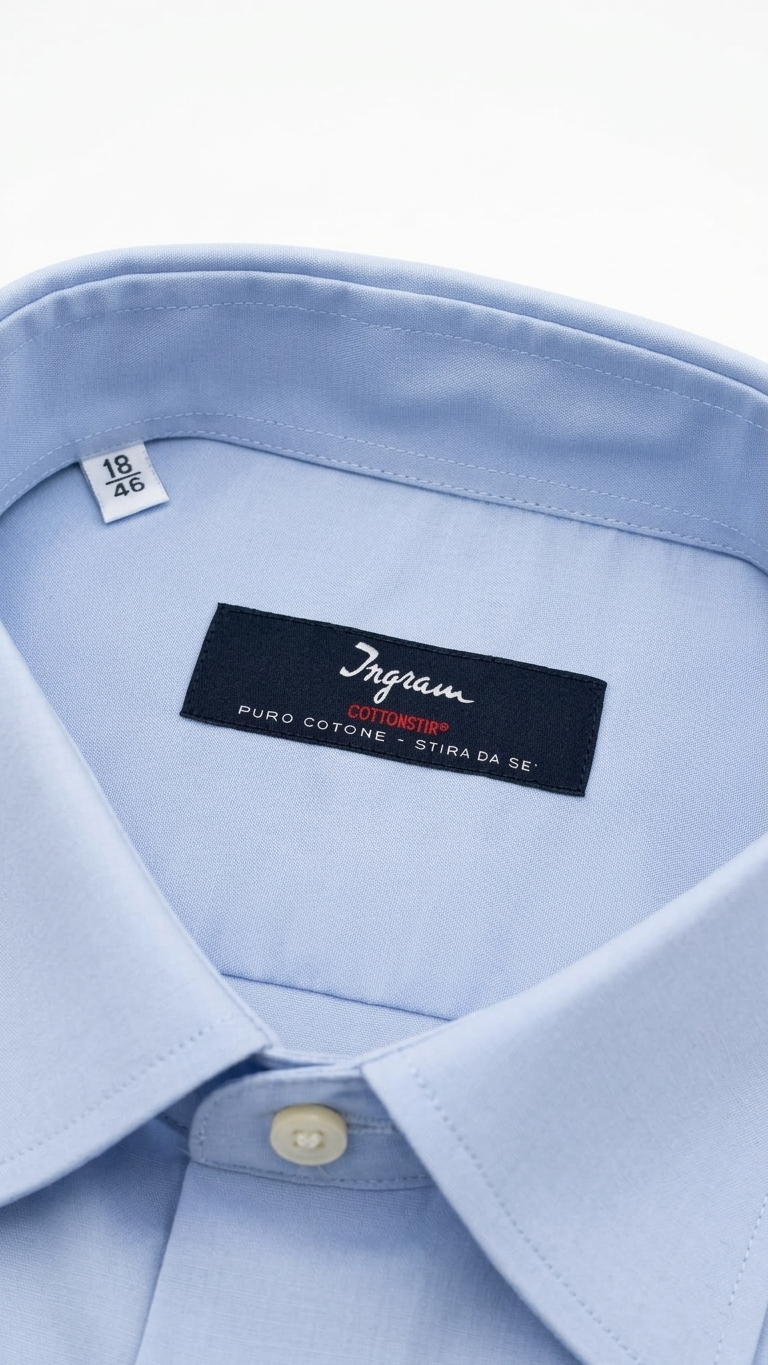 Camicia Classic Fit No Stiro Ingram