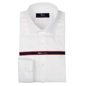Camicia  slim fit cottonstir bianco uomo