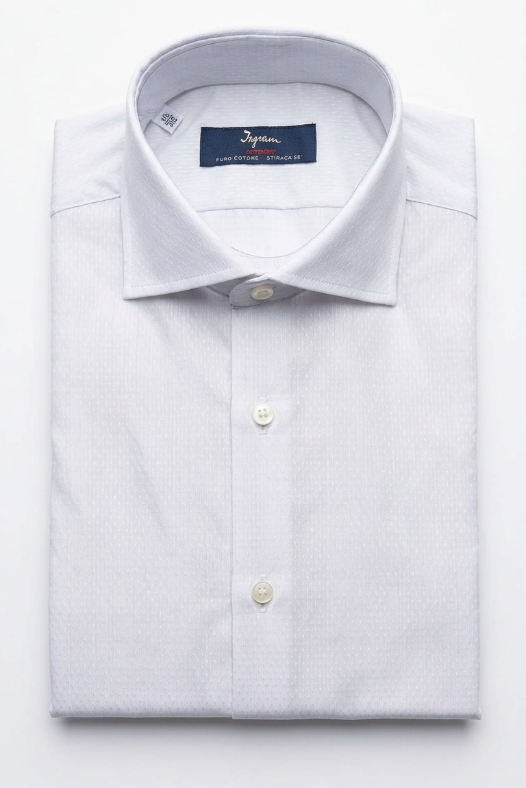 Camicia Slim Fit Ingram No Stiro