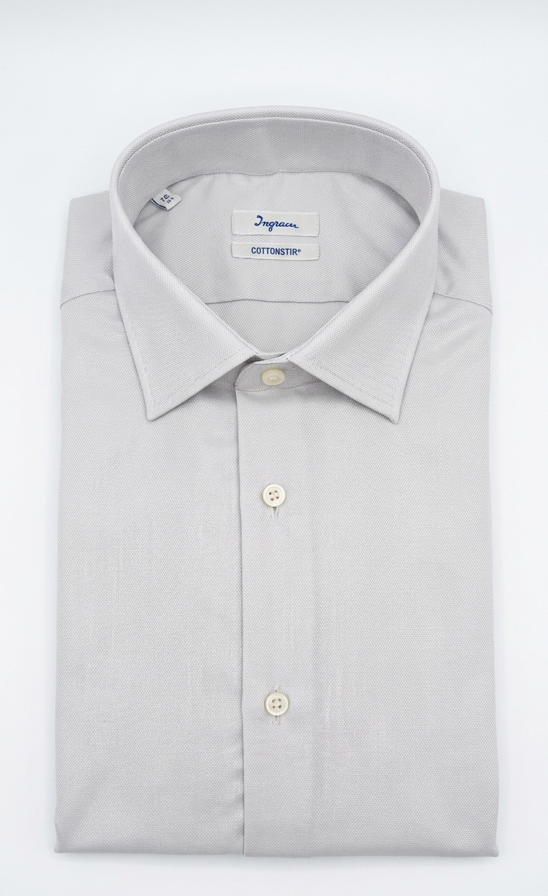 Camicia Regular Fit No Stiro