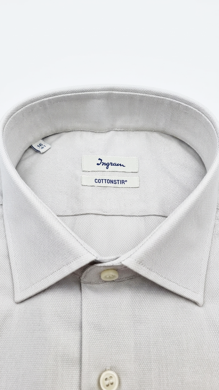 Camicia Regular Fit No Stiro