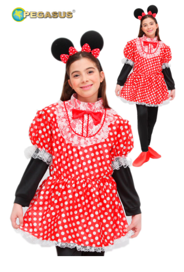 Costume carnevale bambina Topoletta