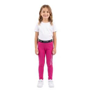Leggings bambina elasticizzato  fucsia