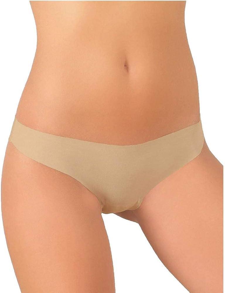 jadea slip d taglio laser in cotone nudo - foto 3