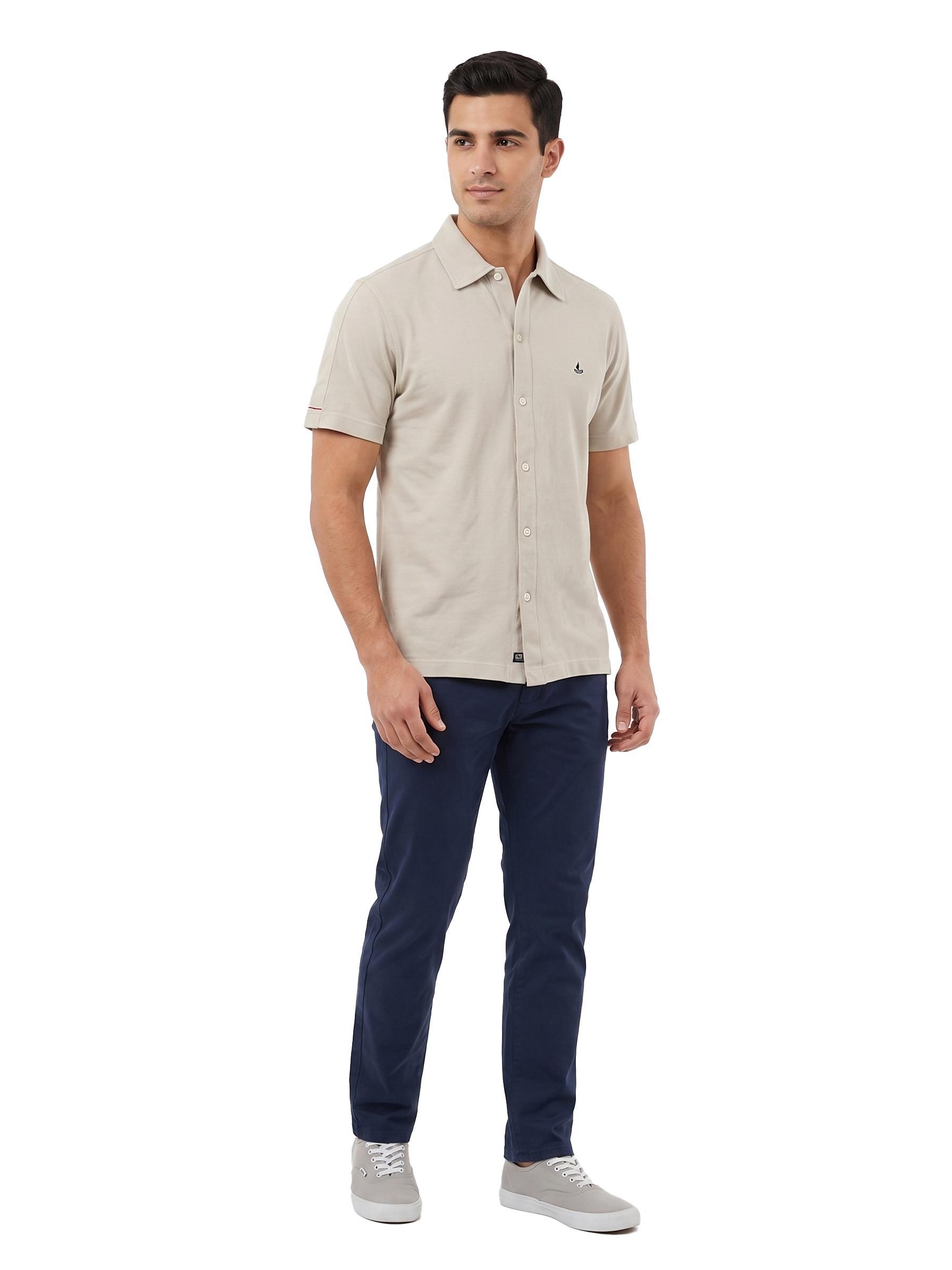 polo-uomo-navigare-in-cotone-piquet-beige-01 Polo Uomo Navigare in Cotone Piquet Beige