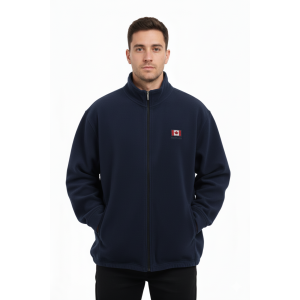 Felpa in pile da uomo oversize