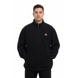 Felpa in pile da uomo oversize