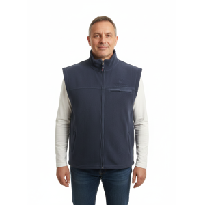 Gilet oversize in pile da uomo