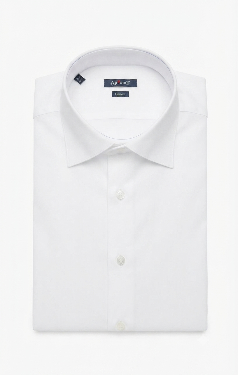 camicia-aplomb-uomo-01 Camicia Custom Fit Aplomb bianca