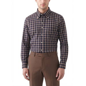 Camicia flanella leggera di cotone