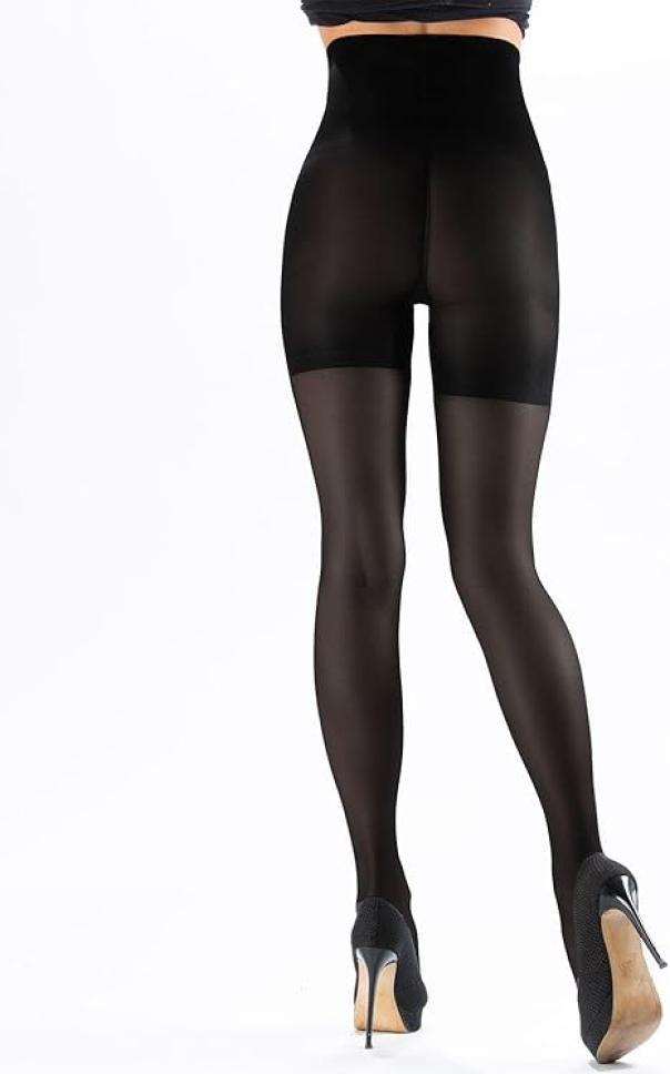 Collant contenitivo Body Slim total control Levante donna 40 DEN nero