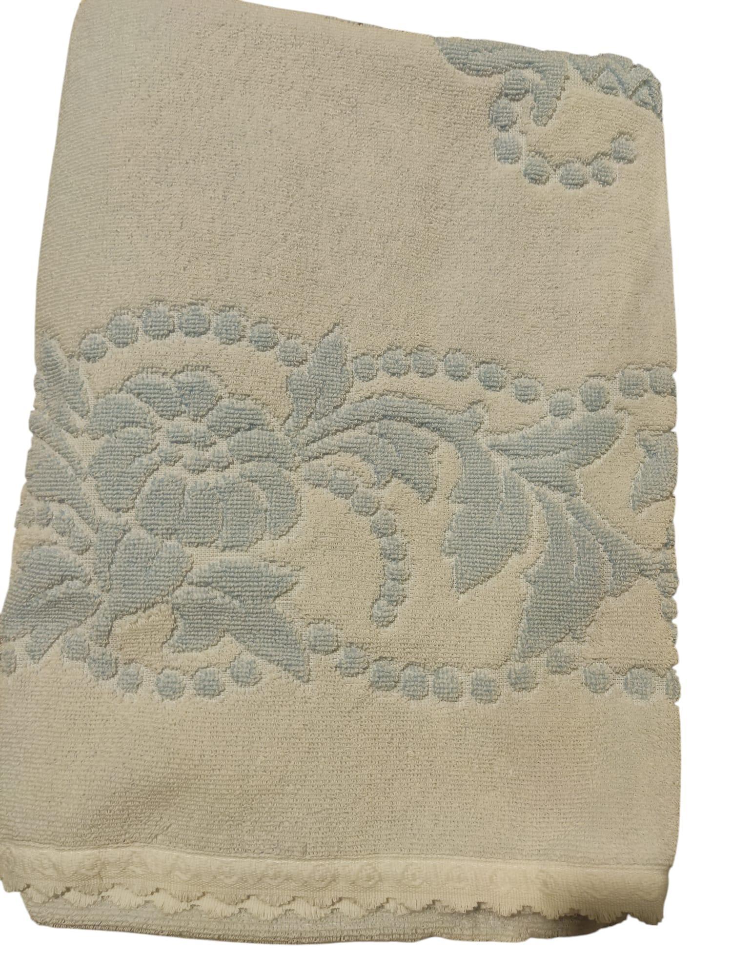 ratti telo bagno canarie spugna classica ratti celeste - foto 1