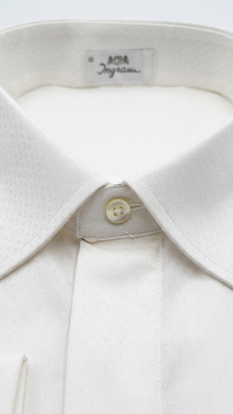Camicia seta da cerimonia uomo Ingram