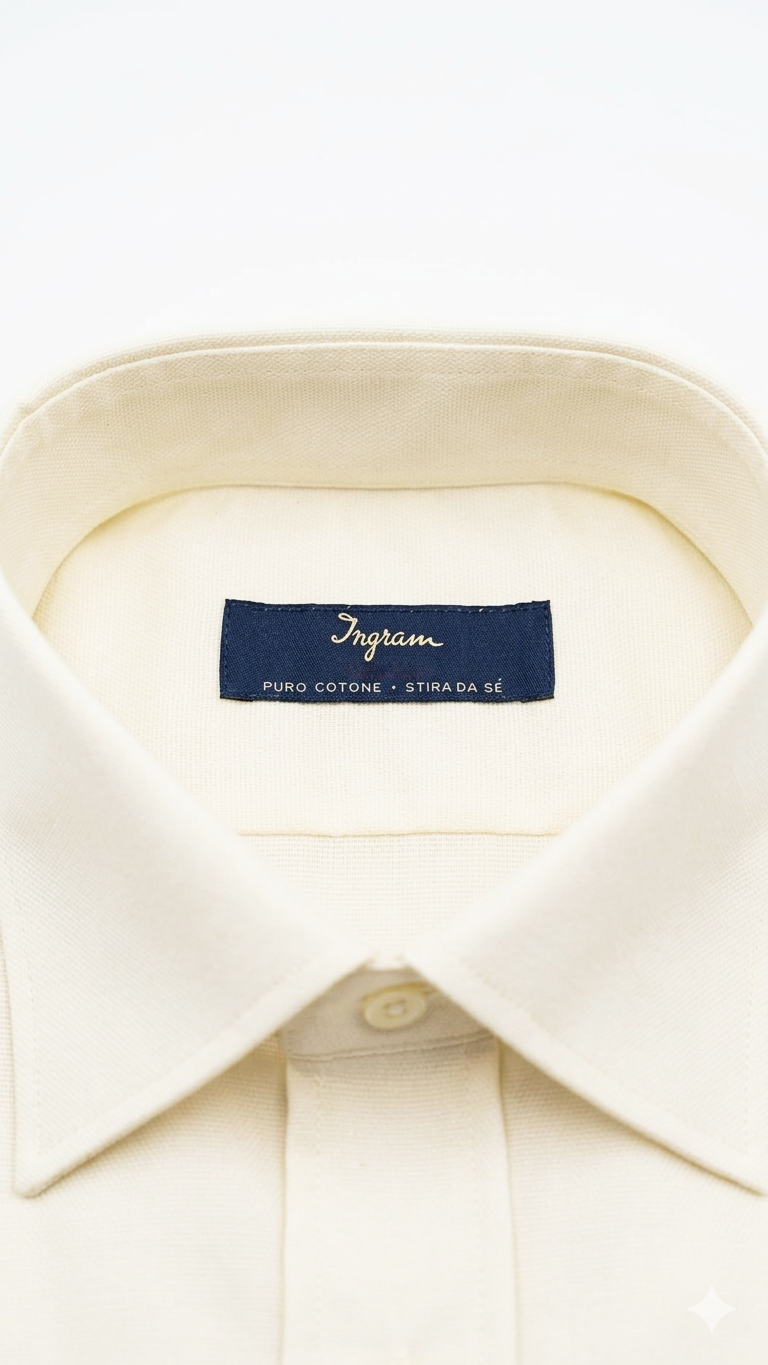 Camicia Regular Fit No Stiro