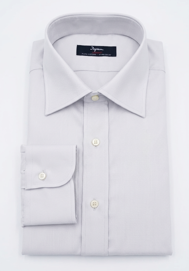 Camicia Regular Fit No Stiro