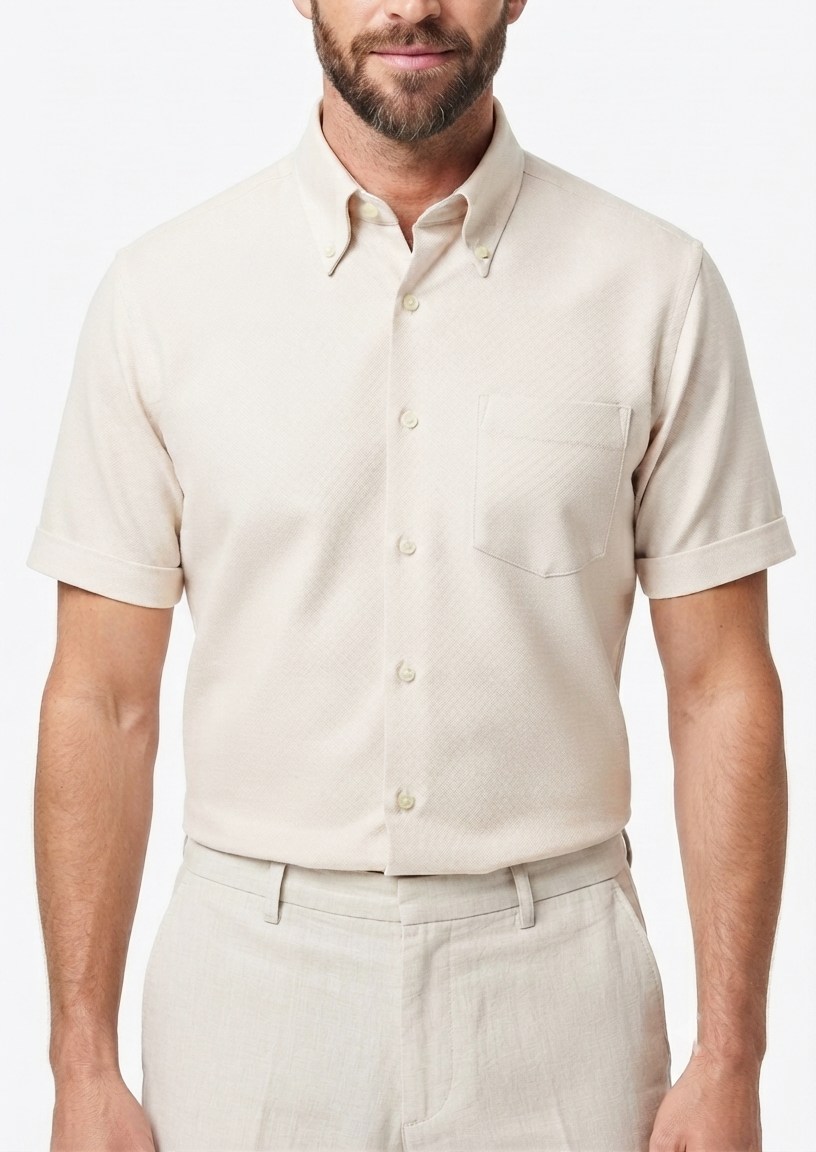 Camicia Ingram maniche corte No Stiro
