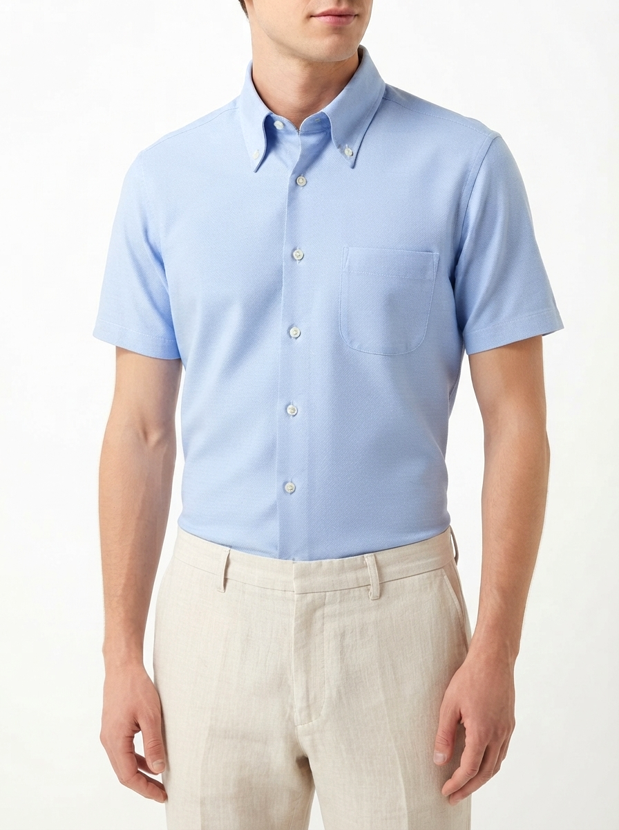 Camicia Ingram maniche corte No Stiro