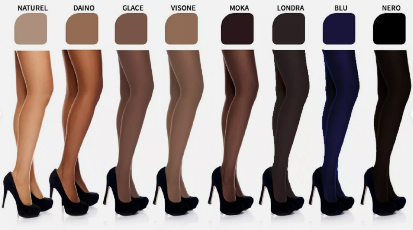 levante collant donna every setificato opaco 20 denari glace - foto 3