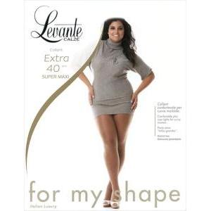 Collant donna taglie forti  40 den daino