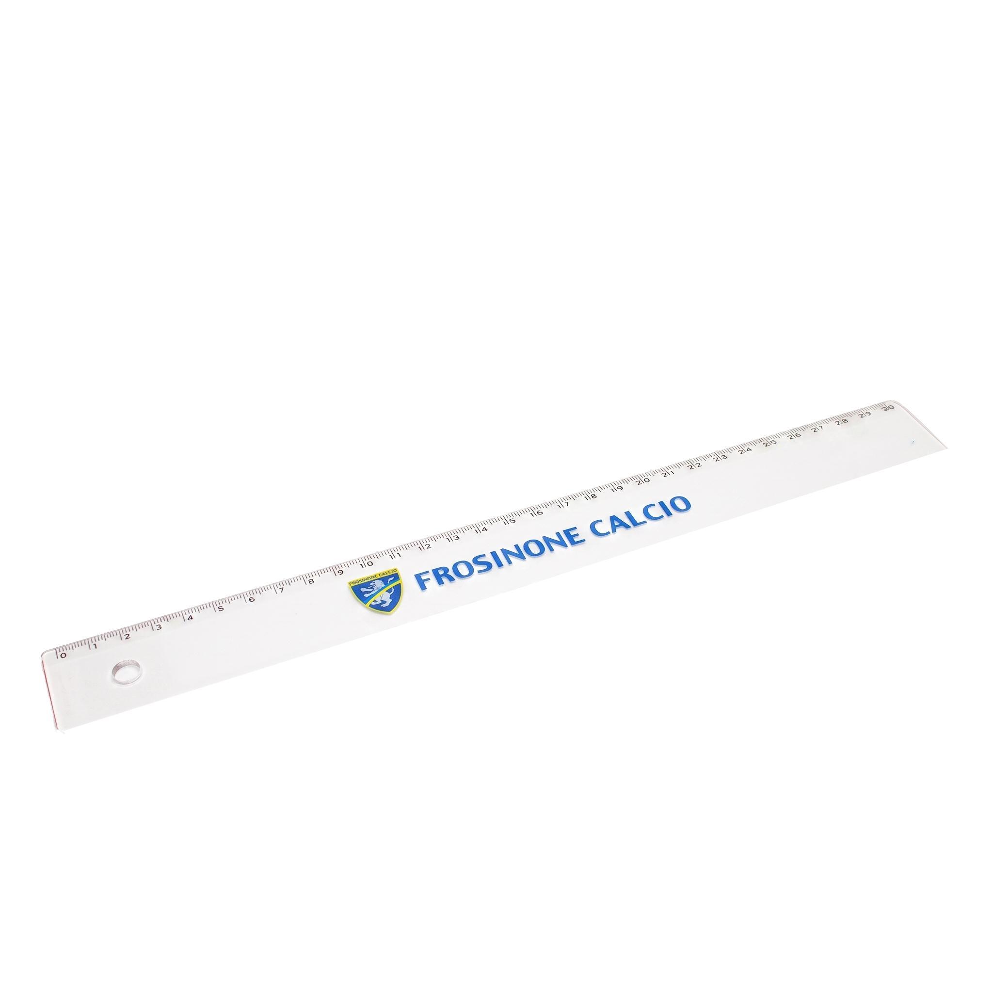 righello-30-cm-frosinone-calcio-bianco Righello 30 cm Frosinone Calcio Bianco