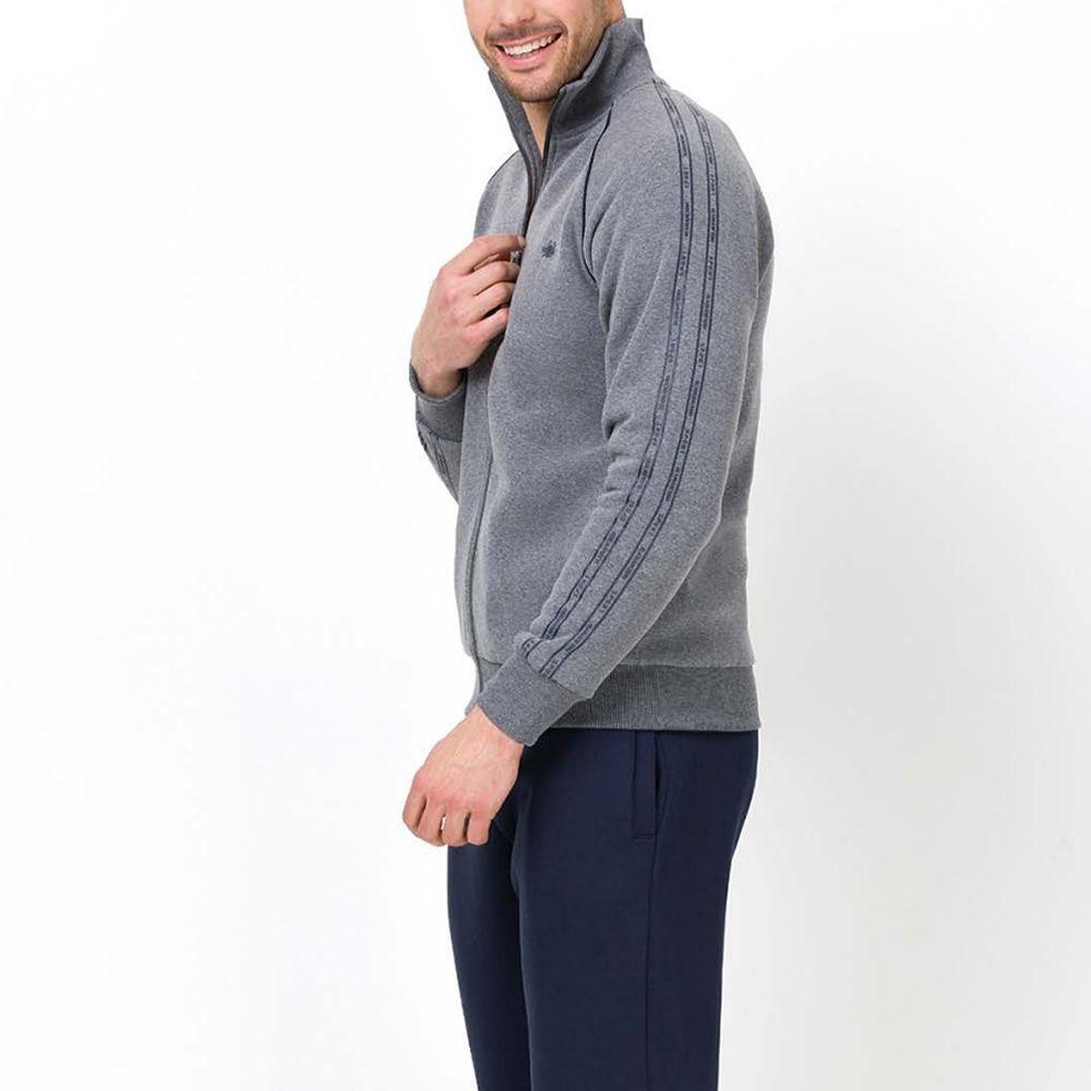 Tuta homewear Il Granchio uomo felpata Grigio GA2004