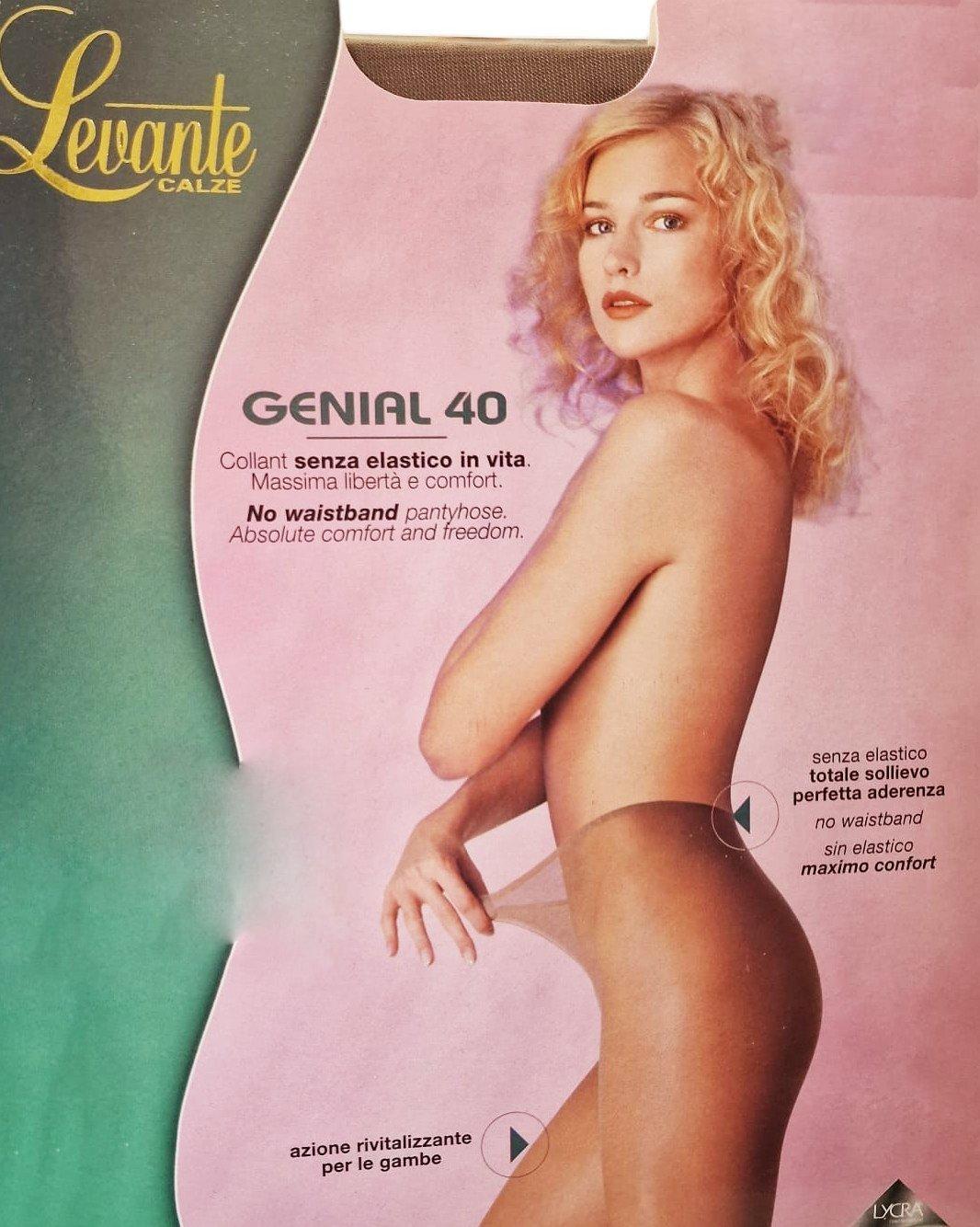 Collant Levante Genial 40 Nero