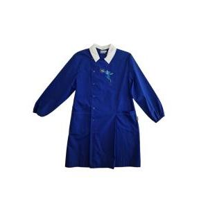 Grembiule scuola elementare da bambino blu  supereroe
