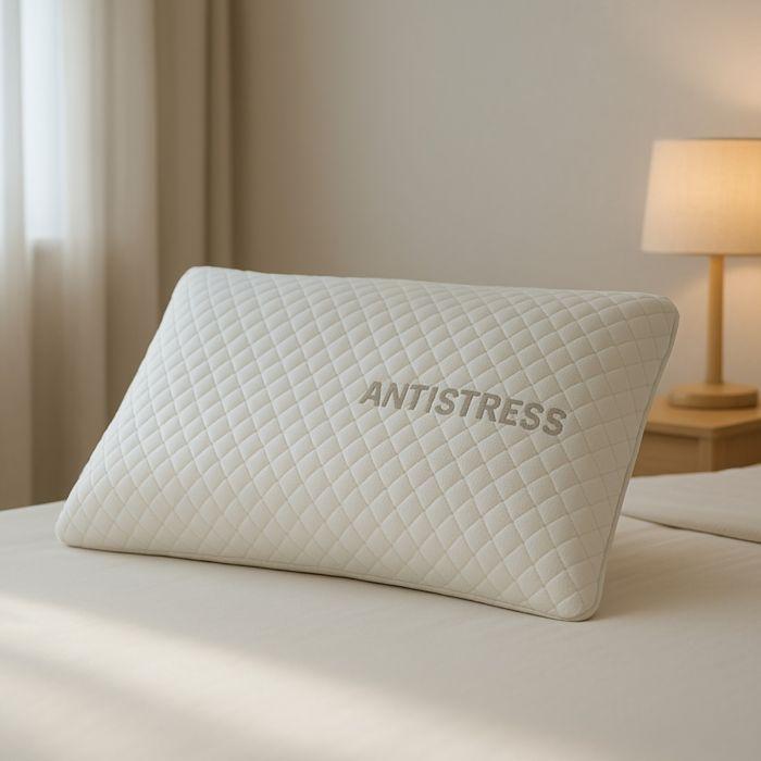 marca generica cuscino memory antistress h13 bianco - foto 2