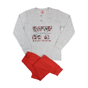 Pigiama bambina ragazza jersey di cotone il granchietto