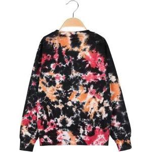 Felpa girocollo bambino in cotone felpato