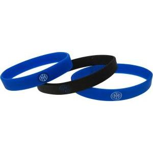 Tris bracciali in silicone fc inter