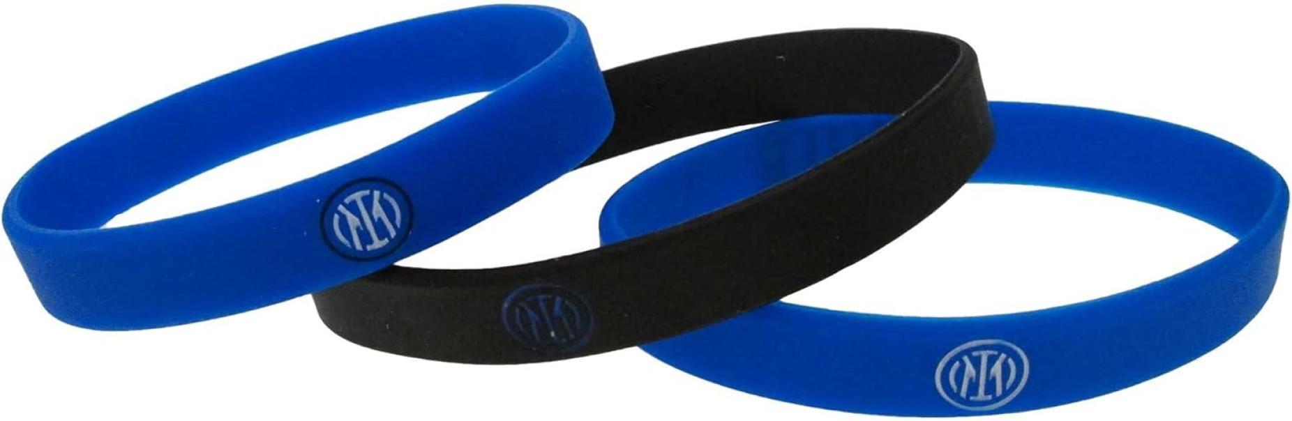 Tris bracciali in silicone FC Inter