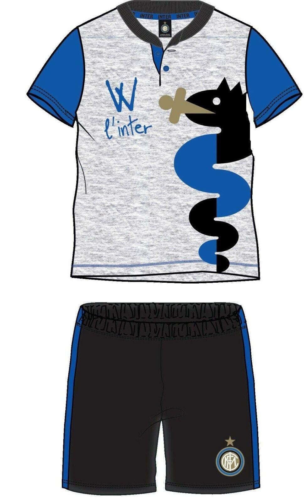 Pigiama bambino compatibile con Inter