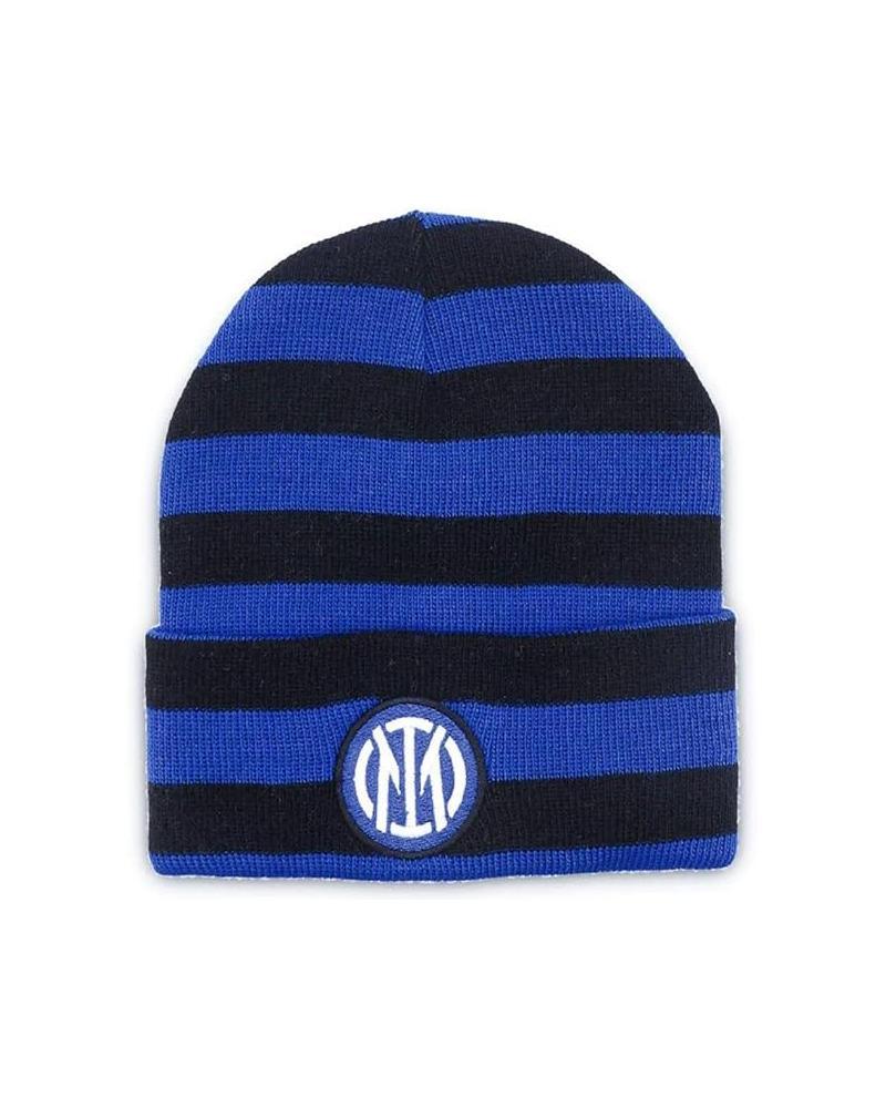 Zuccotto adulto Inter righe blu nero con logo