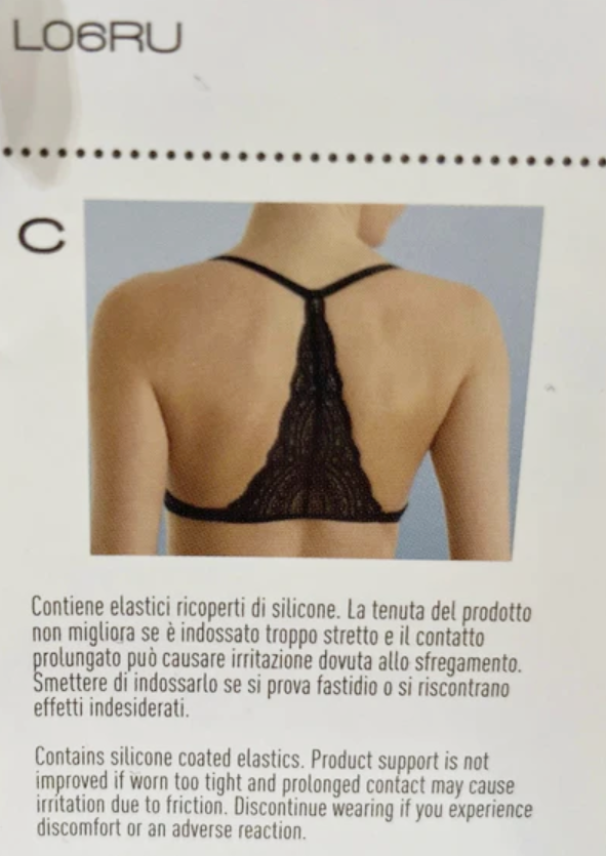 Spalline con inserto di pizzo sulla schiena Lovable
