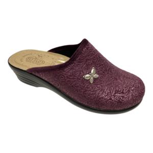 Pantofole  donna bordeaux