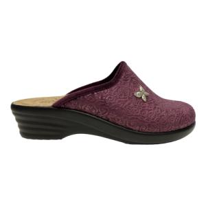 Pantofole  donna bordeaux