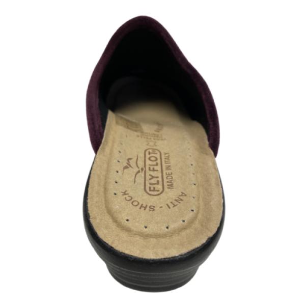 Pantofole Fly Flot donna bordeaux