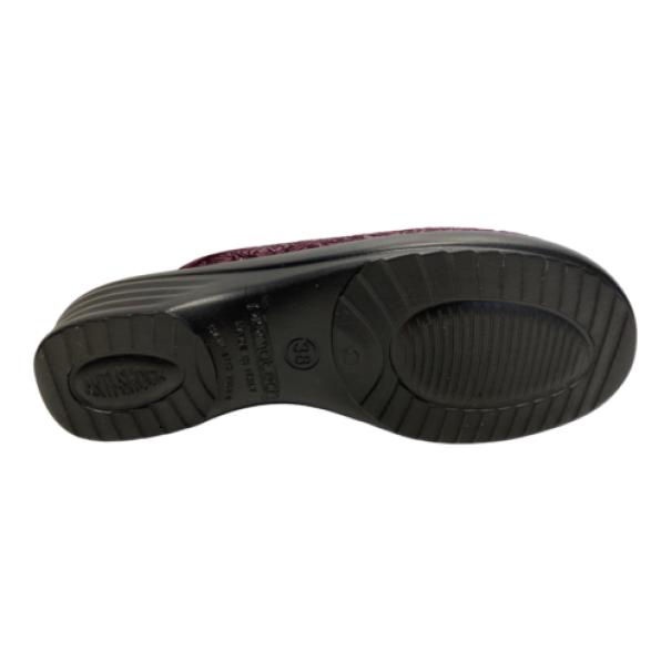Pantofole Fly Flot donna bordeaux