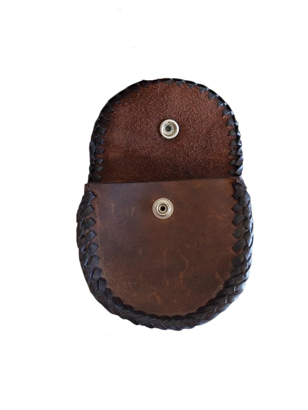 Portamonete per cintura Vintage Marlboro Classics Vera pelle