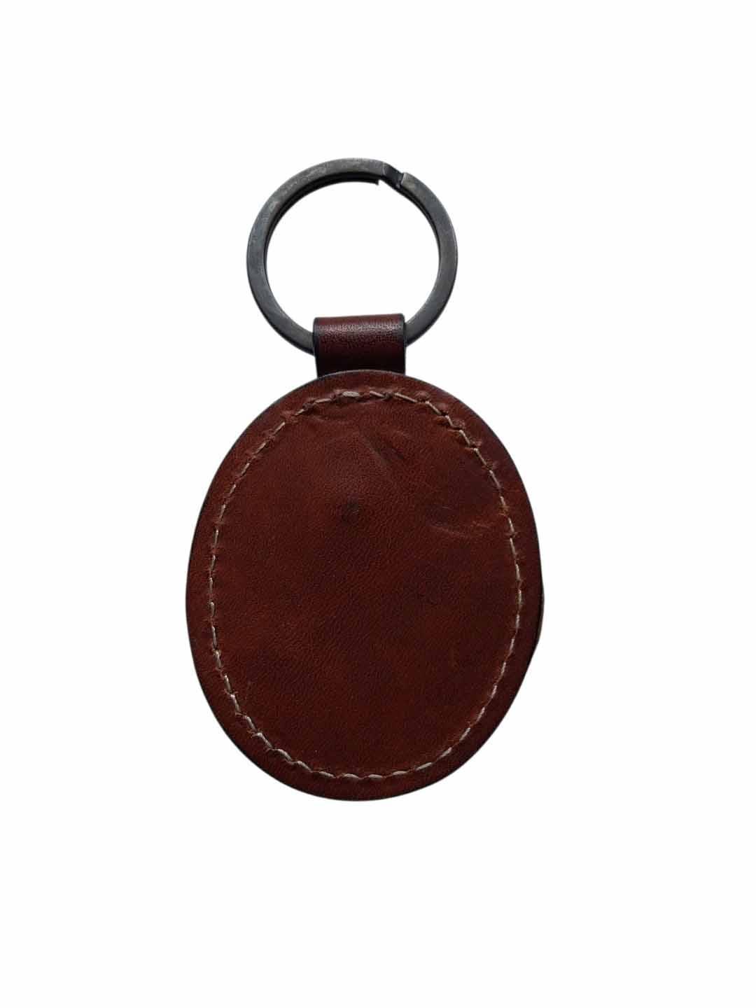 Portachiavi Vintage Marlboro Classics vera pelle Marrone