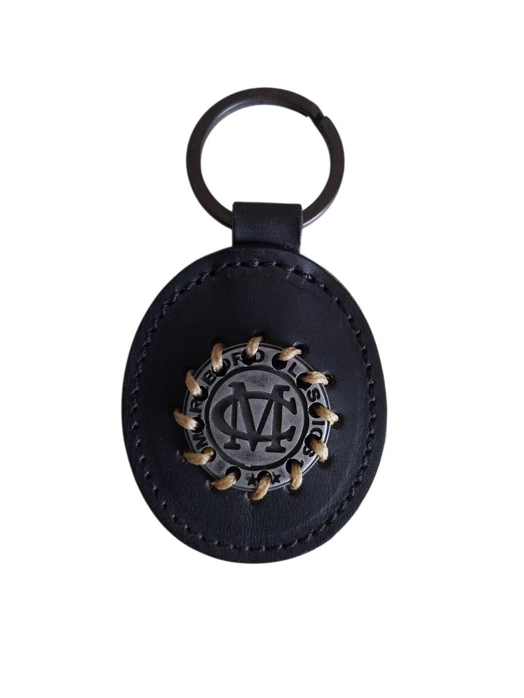 Portachiavi Vintage Marlboro Classics vera pelle Nero