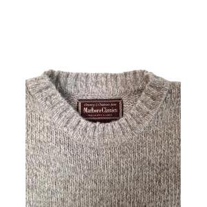 Maglione misto lana girocollo  uomo